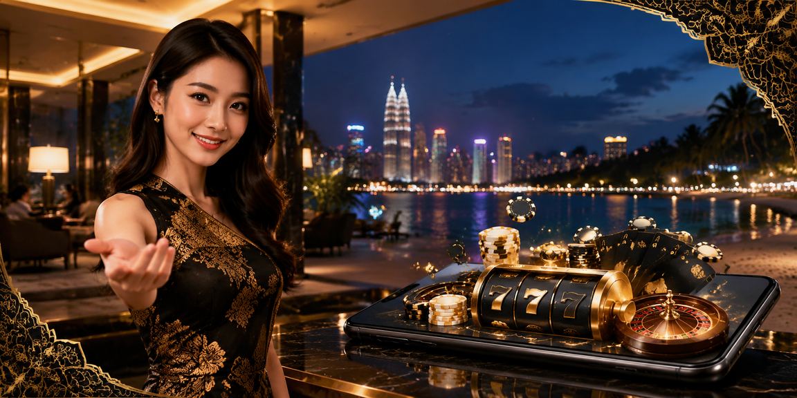 Antara muka aplikasi mudah alih kasino xu80 di Kuala Lumpur yang bergaya batik