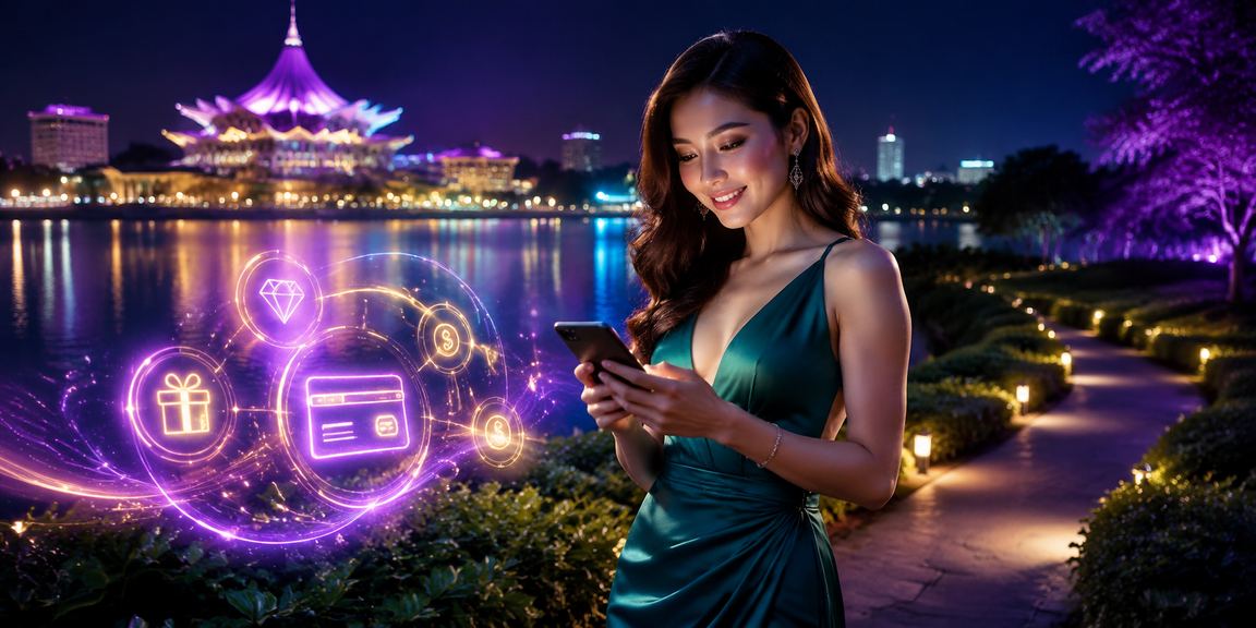 Paparan bonus deposit gaya Melayu Kuching dengan rekabentuk antara muka menarik
